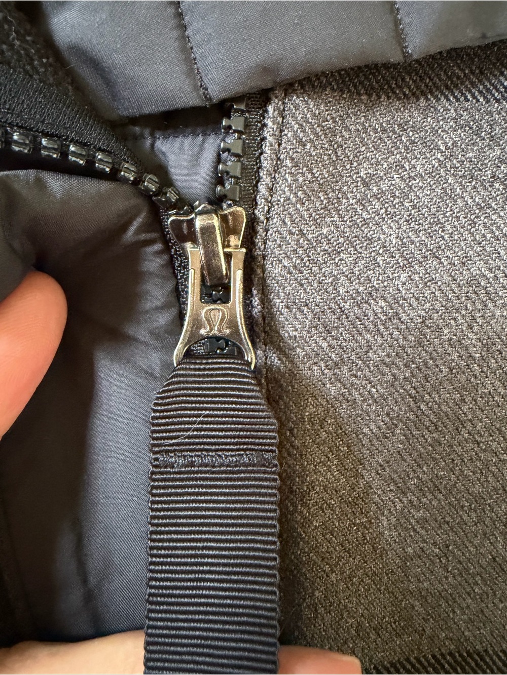 lululemon Brisky Biker Jacket - Black/Grey - Picture 11 of 14